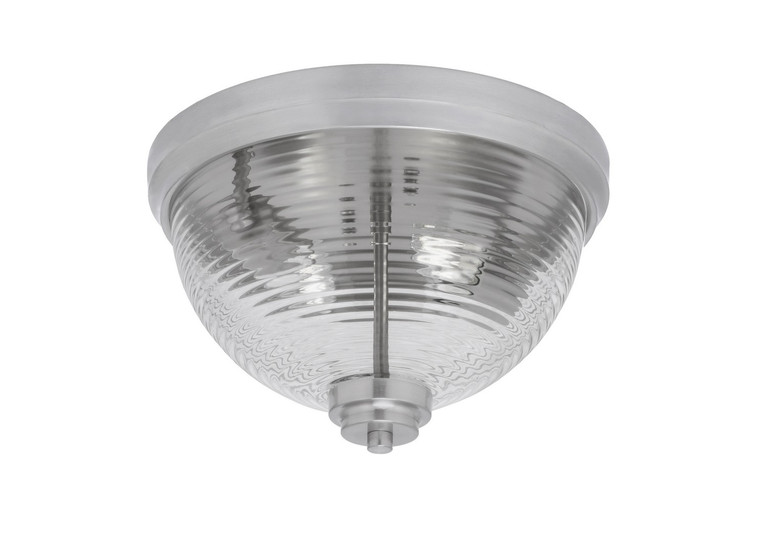 Toltec Lighting - 822-BN-6 - Two Light Flush Mount - Flush Mounts - Brushed Nickel