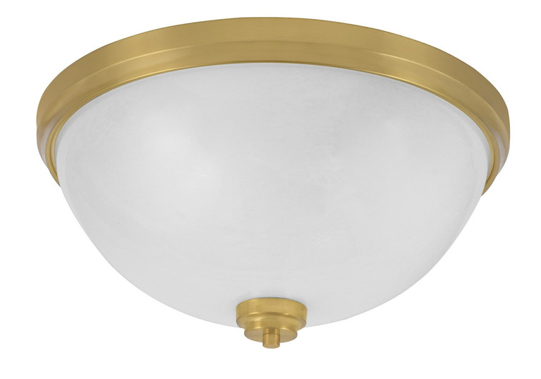Toltec Lighting - 828-NAB-1 - Four Light Flush Mount - Flush Mounts - New Age Brass