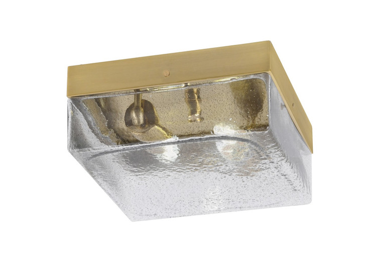 Toltec Lighting - 840-NAB-2 - Two Light Flush Mount - Flush Mounts - New Age Brass