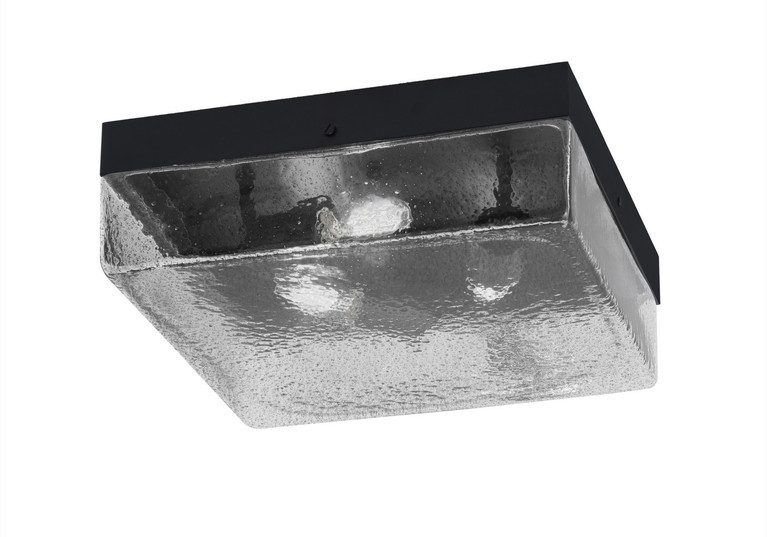 Toltec Lighting - 842-MB-2 - Three Light Flush Mount - Flush Mounts - Matte Black