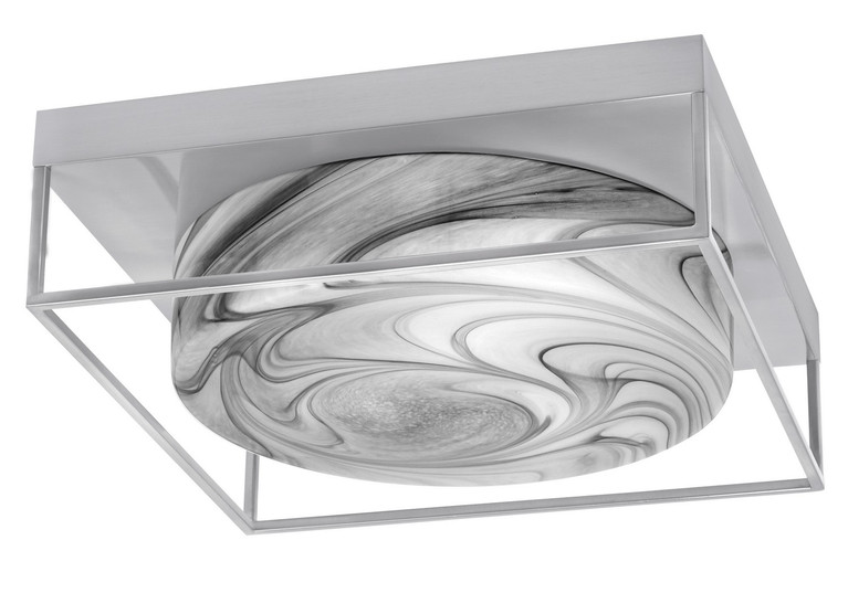Toltec Lighting - 856-BN-9 - Three Light Flush Mount - Flush Mounts - Brushed Nickel