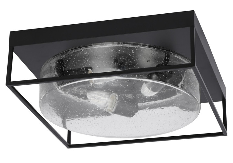 Toltec Lighting - 856-MB-0 - Three Light Flush Mount - Flush Mounts - Matte Black