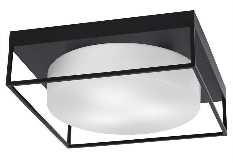 Toltec Lighting - 856-MB-1 - Three Light Flush Mount - Flush Mounts - Matte Black