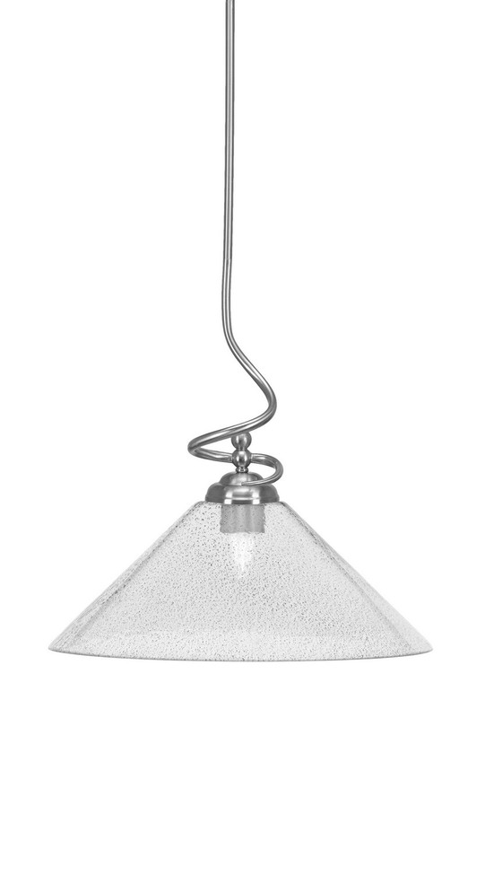 Toltec Lighting - 900-BN-2162 - One Light Pendant - Capri - Brushed Nickel