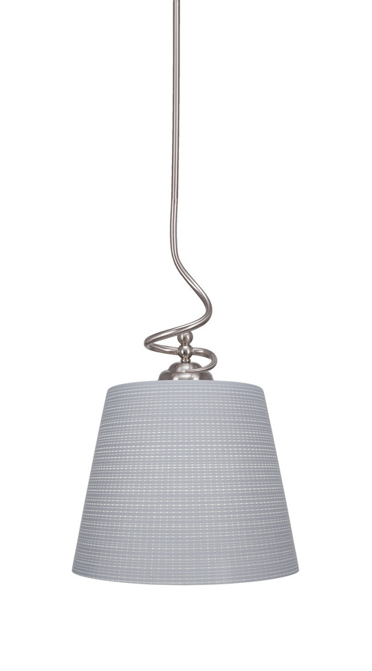 Toltec Lighting - 900-BN-4082 - One Light Pendant - Capri - Brushed Nickel