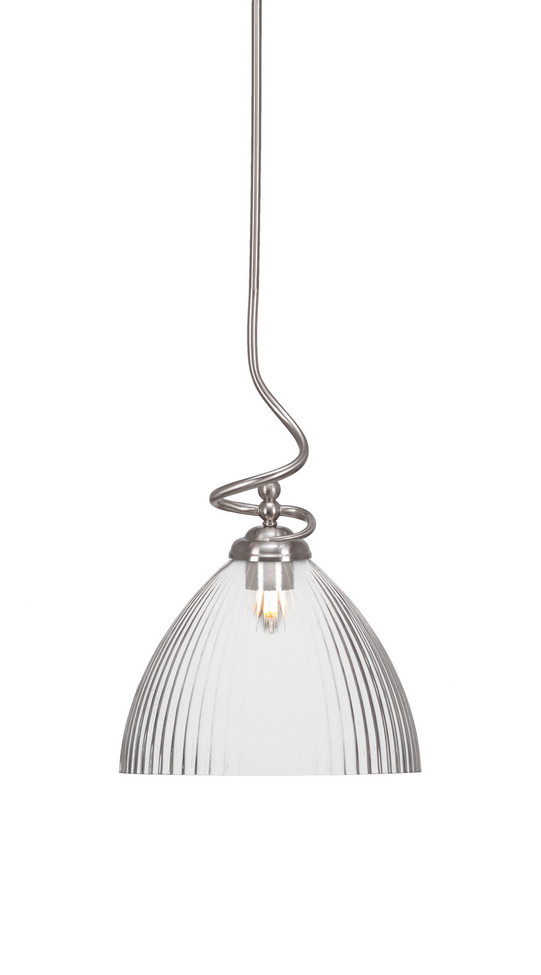 Toltec Lighting - 900-BN-4630 - One Light Pendant - Capri - Brushed Nickel