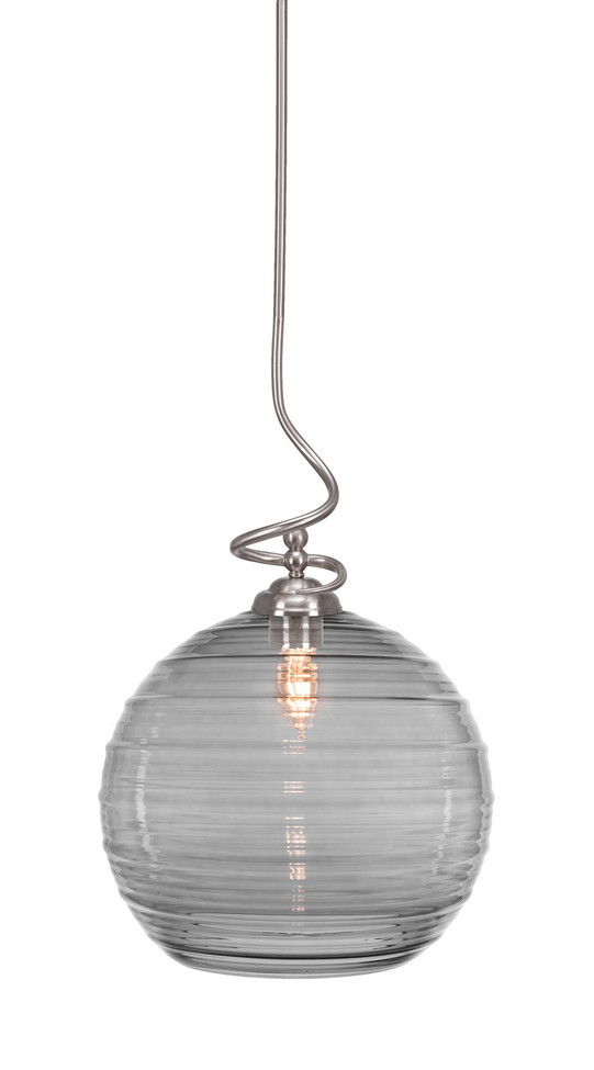 Toltec Lighting - 900-BN-5142 - One Light Pendant - Capri - Brushed Nickel
