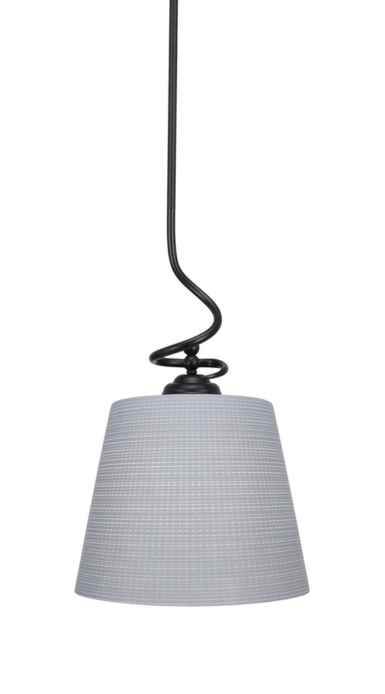 Toltec Lighting - 900-MB-4082 - One Light Pendant - Capri - Matte Black