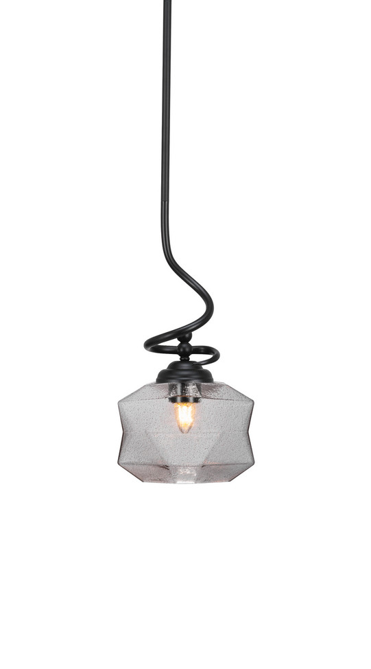 Toltec Lighting - 900-MB-4492 - One Light Pendant - Capri - Matte Black