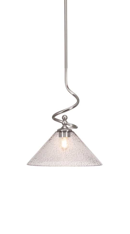Toltec Lighting - 901-BN-2122 - One Light Mini Pendant - Capri - Brushed Nickel