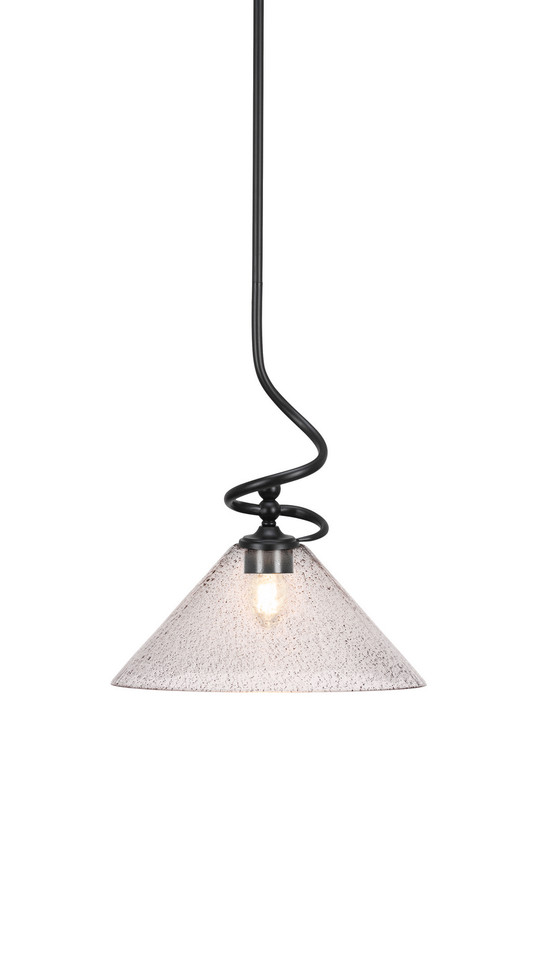 Toltec Lighting - 901-MB-2122 - One Light Mini Pendant - Capri - Matte Black