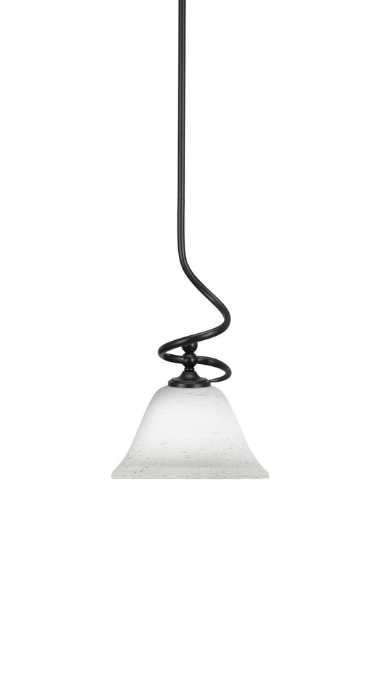 Toltec Lighting - 901-MB-311 - One Light Mini Pendant - Capri - Matte Black