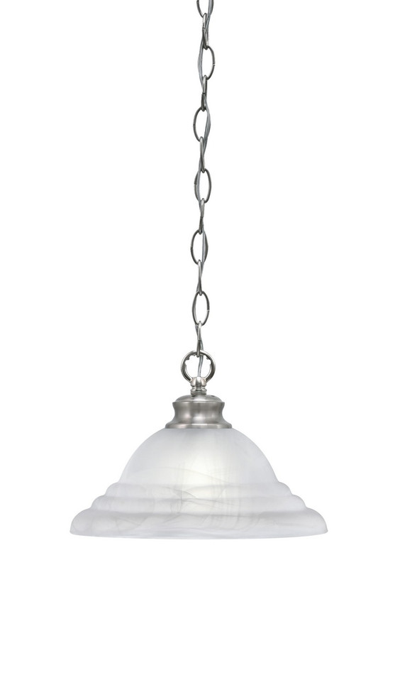 Toltec Lighting - 92-BN-5931 - One Light Pendant - Chain - Brushed Nickel