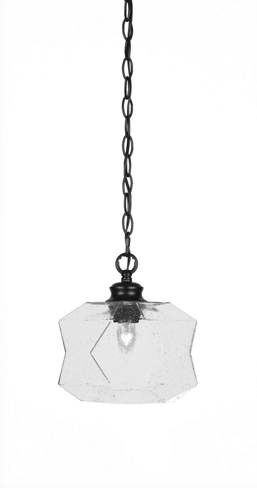 Toltec Lighting - 92-MB-4490 - One Light Pendant - Rocklin - Matte Black