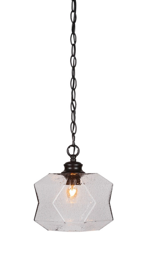 Toltec Lighting - 92-MB-4492 - One Light Pendant - Rocklin - Matte Black