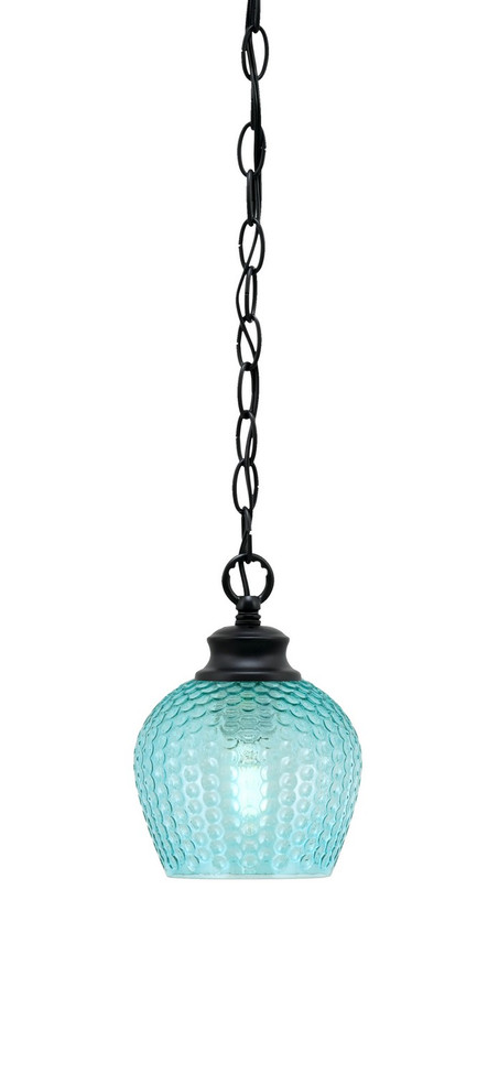 Toltec Lighting - 92-MB-4605 - One Light Pendant - Zola - Matte Black