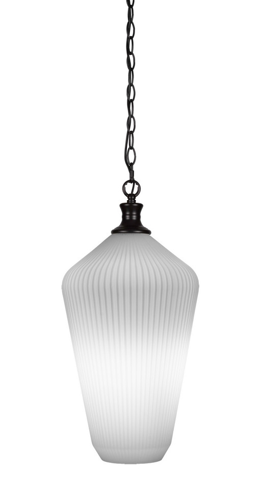 Toltec Lighting - 93-MB-4651 - One Light Pendant - Carina - Matte Black