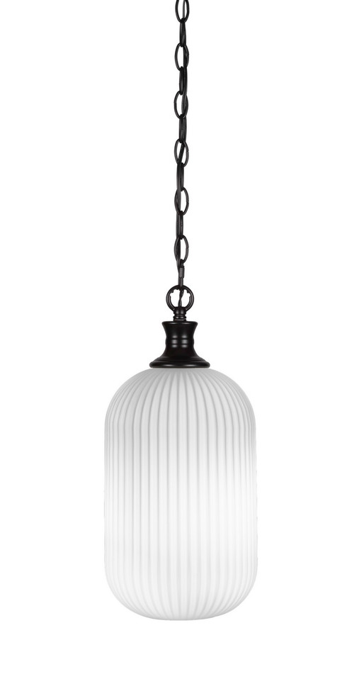 Toltec Lighting - 94-MB-4601 - One Light Pendant - Carina - Matte Black
