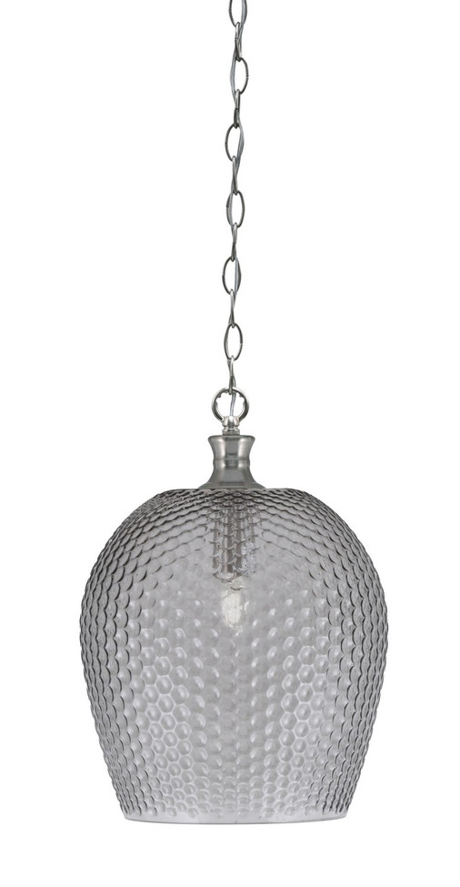Toltec Lighting - 95-BN-4202 - One Light Pendant - Zola - Brushed Nickel