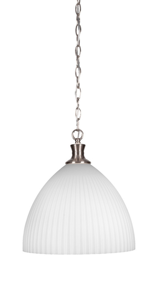 Toltec Lighting - 95-BN-4691 - One Light Pendant - Carina - Brushed Nickel