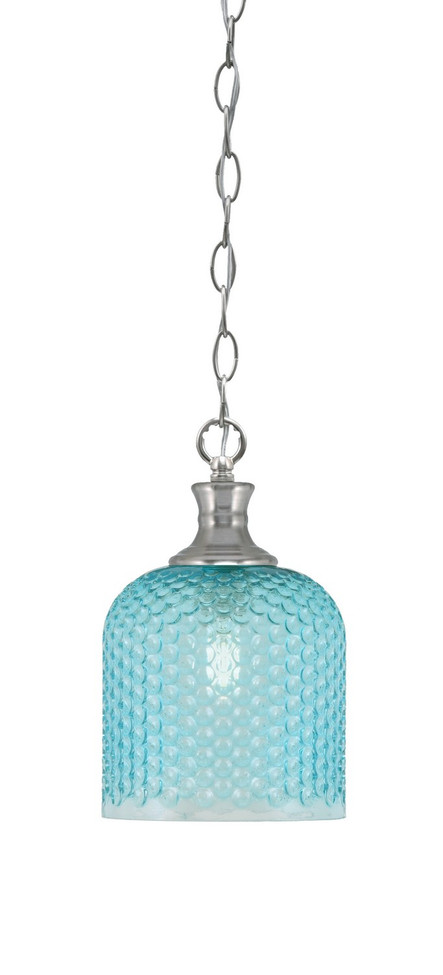 Toltec Lighting - 96-BN-4915 - One Light Pendant - Zola - Brushed Nickel