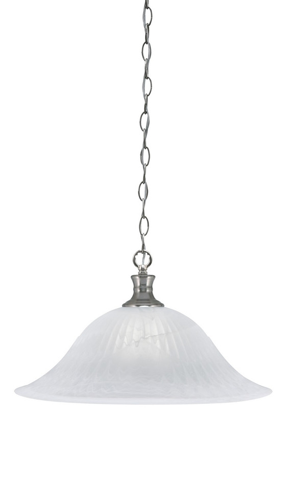 Toltec Lighting - 96-BN-5881 - One Light Pendant - Chain - Brushed Nickel