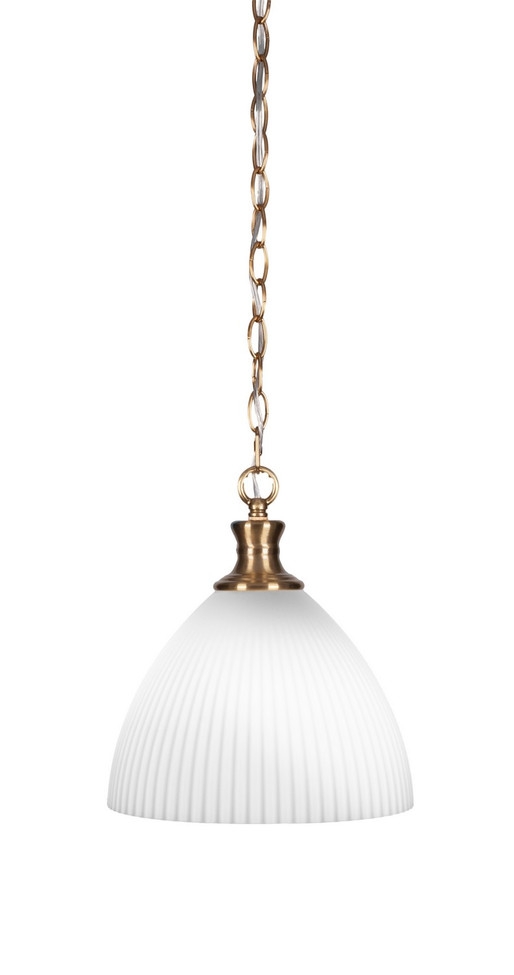 Toltec Lighting - 96-NAB-4631 - One Light Pendant - Carina - New Age Brass