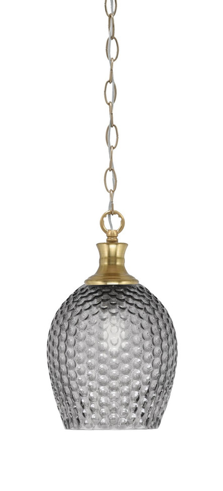 Toltec Lighting - 96-NAB-4902 - One Light Pendant - Zola - New Age Brass