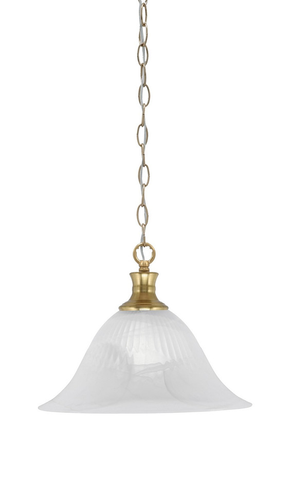 Toltec Lighting - 96-NAB-5831 - One Light Pendant - Chain - New Age Brass