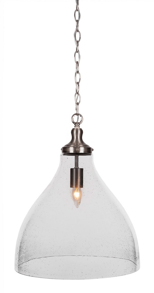 Toltec Lighting - 97-BN-4740 - One Light Pendant - Juno - Brushed Nickel