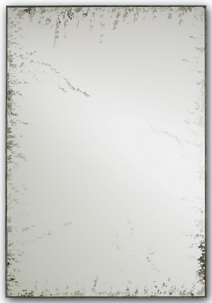 Currey and Company - 1092 - Mirror - Rene - Pyrite Bronze