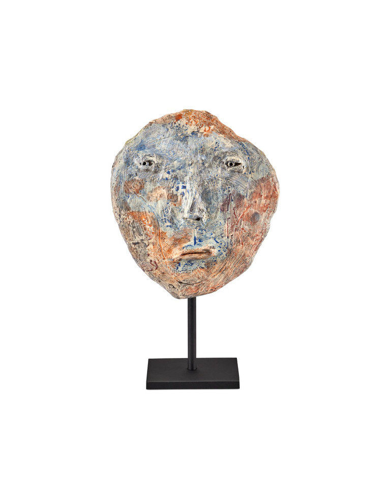 Currey and Company - 1200-0852 - Face Disc - Artisan Collection - Multi-color