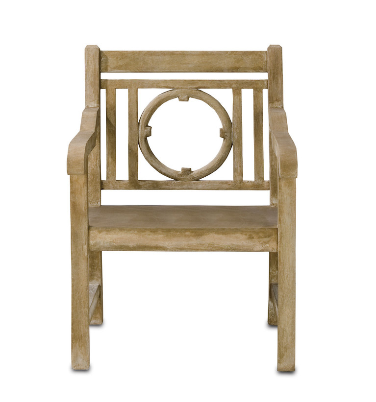 Currey and Company - 2723 - Chair - Portland/Faux Bois