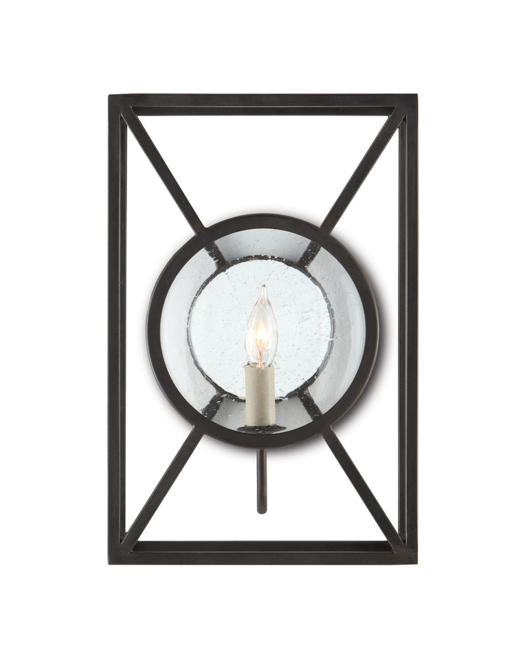 Currey and Company - 5119 - One Light Wall Sconce - Beckmore - Old Iron