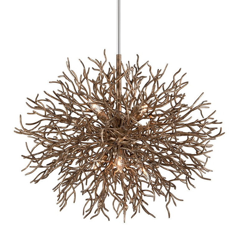 Troy Lighting - F6096-VZ - Six Light Chandelier - Sierra - Vienna Bronze