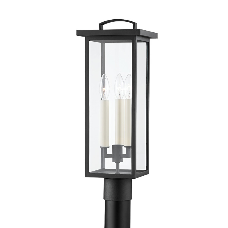 Troy Lighting - P7524-TBK - Three Light Outdoor Post Mount - Eden - Texture Black