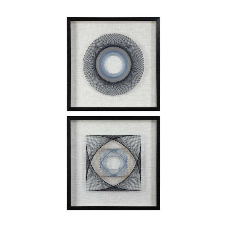 Uttermost - 04111 - Wall Art - String Duet - Black Pine