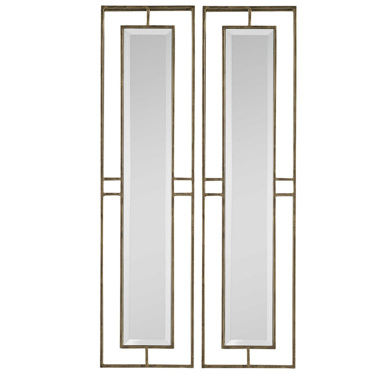 Uttermost - 07082 - Mirror - Rutledge - Antiqued Gold