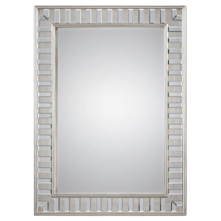 Uttermost - 09046 - Mirror - Lanester - Antiqued Silver Leaf