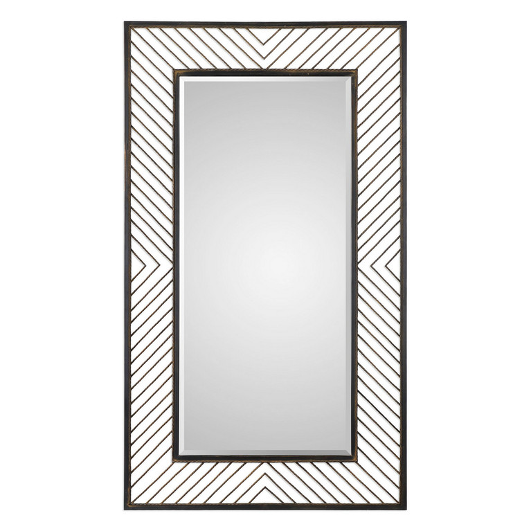 Uttermost - 09245 - Mirror - Karel - Rustic Bronze