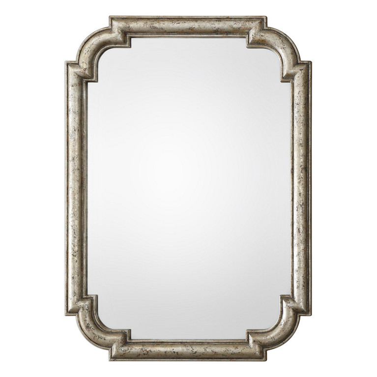 Uttermost - 09385 - Mirror - Calanna - Distressed Silver Leaf