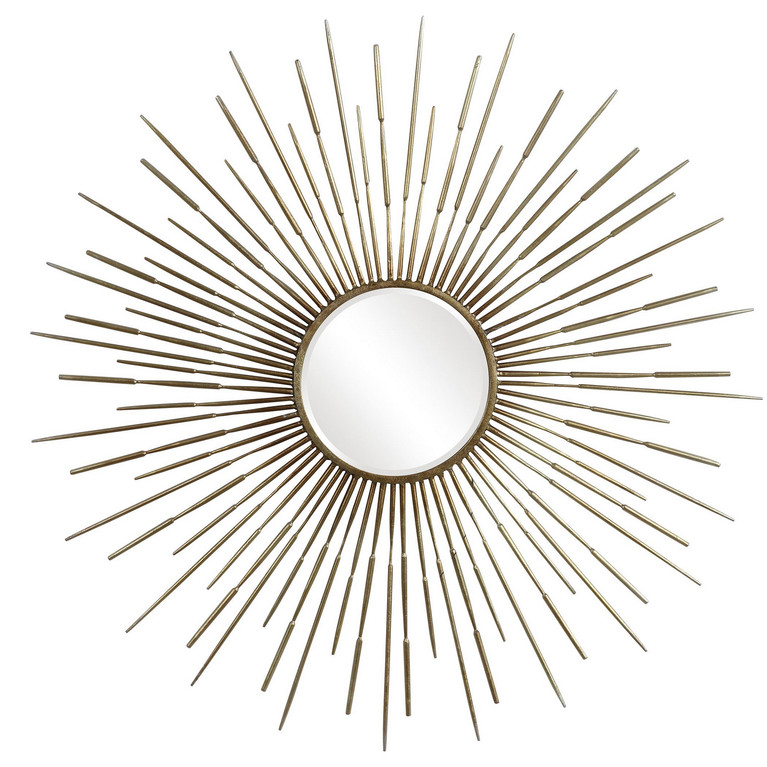 Uttermost - 09602 - Mirror - Golden - Antiqued Gold Leaf