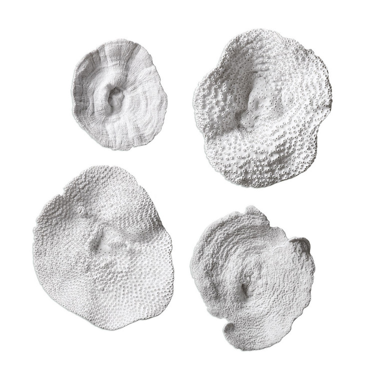 Uttermost - 20170 - Wall Art - Sea Coral - Antique White