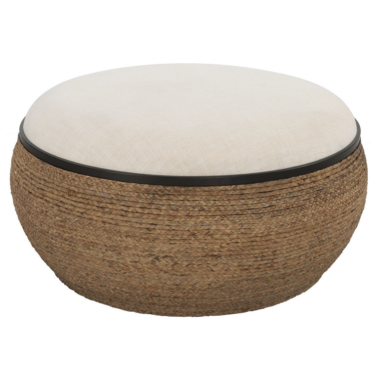 Uttermost - 23734 - Ottoman / Coffee Table - Island - Matte Black