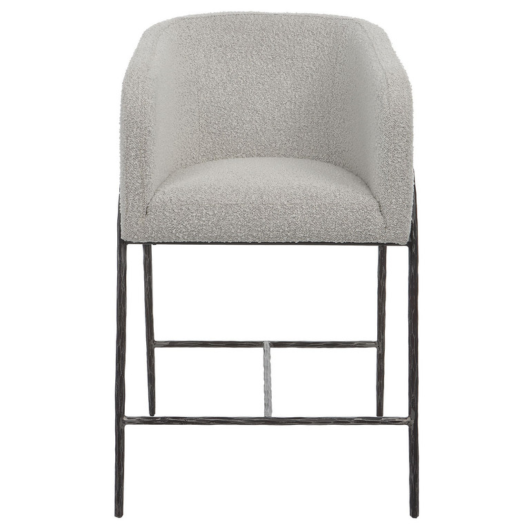 Uttermost - 23737 - Counter Stool - Jacobsen - Aged Black Iron
