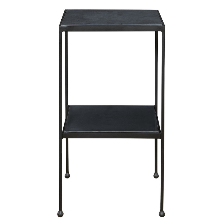 Uttermost - 25253 - Accent Table - Sherwood - Matte Black