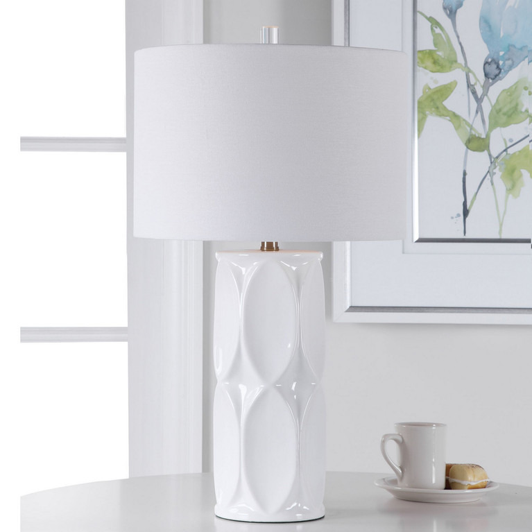 Uttermost - 28342-1 - One Light Table Lamp - Sinclair - Brushed Nickel