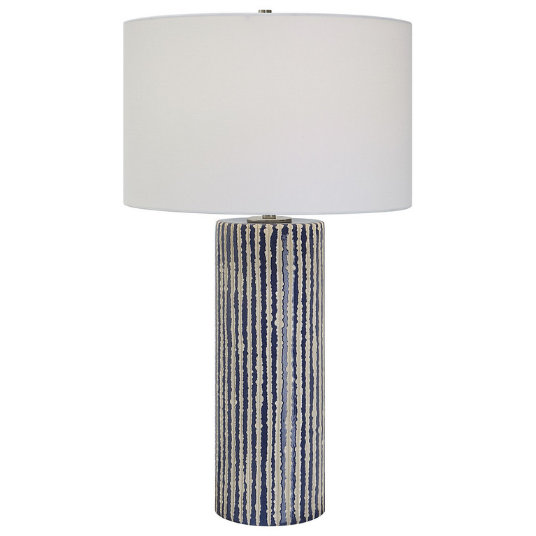 Uttermost - 30067 - One Light Table Lamp - Havana - Brushed Nickel