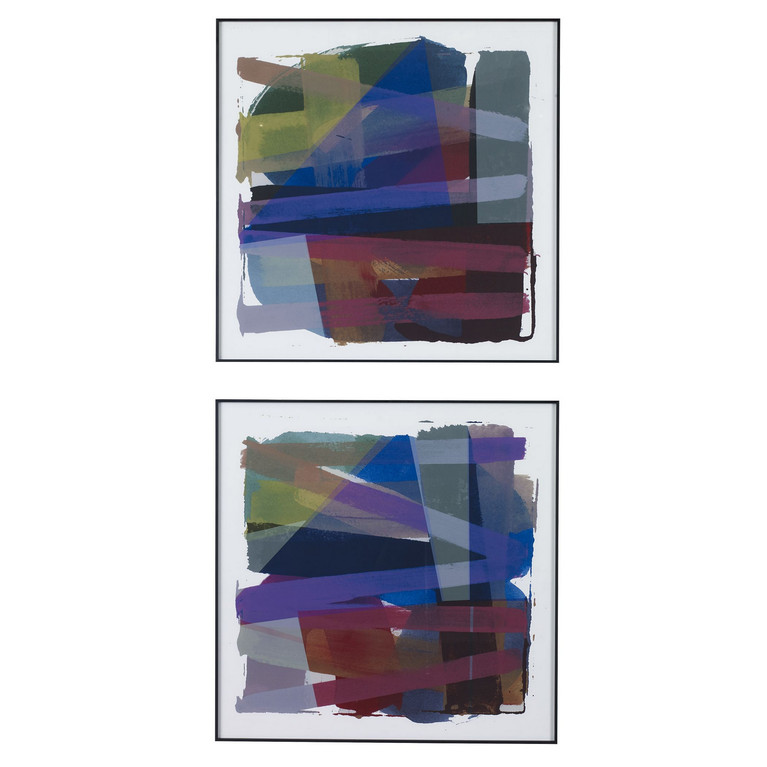 Uttermost - 41449 - Framed Prints Set/2 - Vivacious - Black