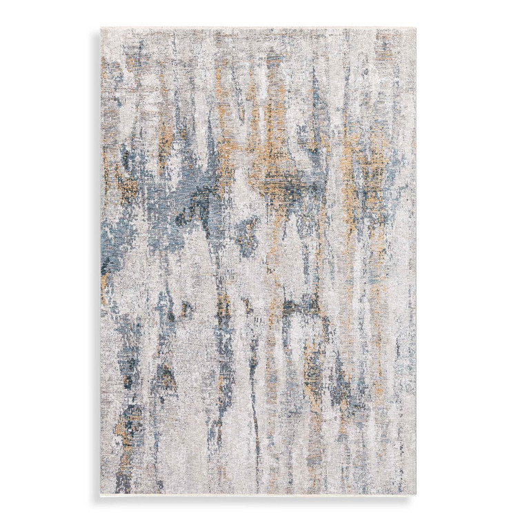 Uttermost - 71506-8 - Rug - Ladoga - Light Beige Cream Denim Blue And Gray